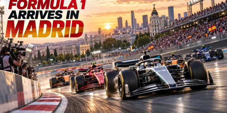 Formula 1 Arrives in Madrid